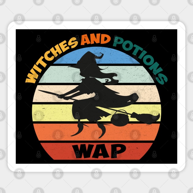 Witches and Potions Sticker by MZeeDesigns